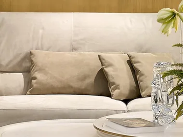 OLIVER - Nabuk sofa cushion by A.R. Arredamenti - view 2